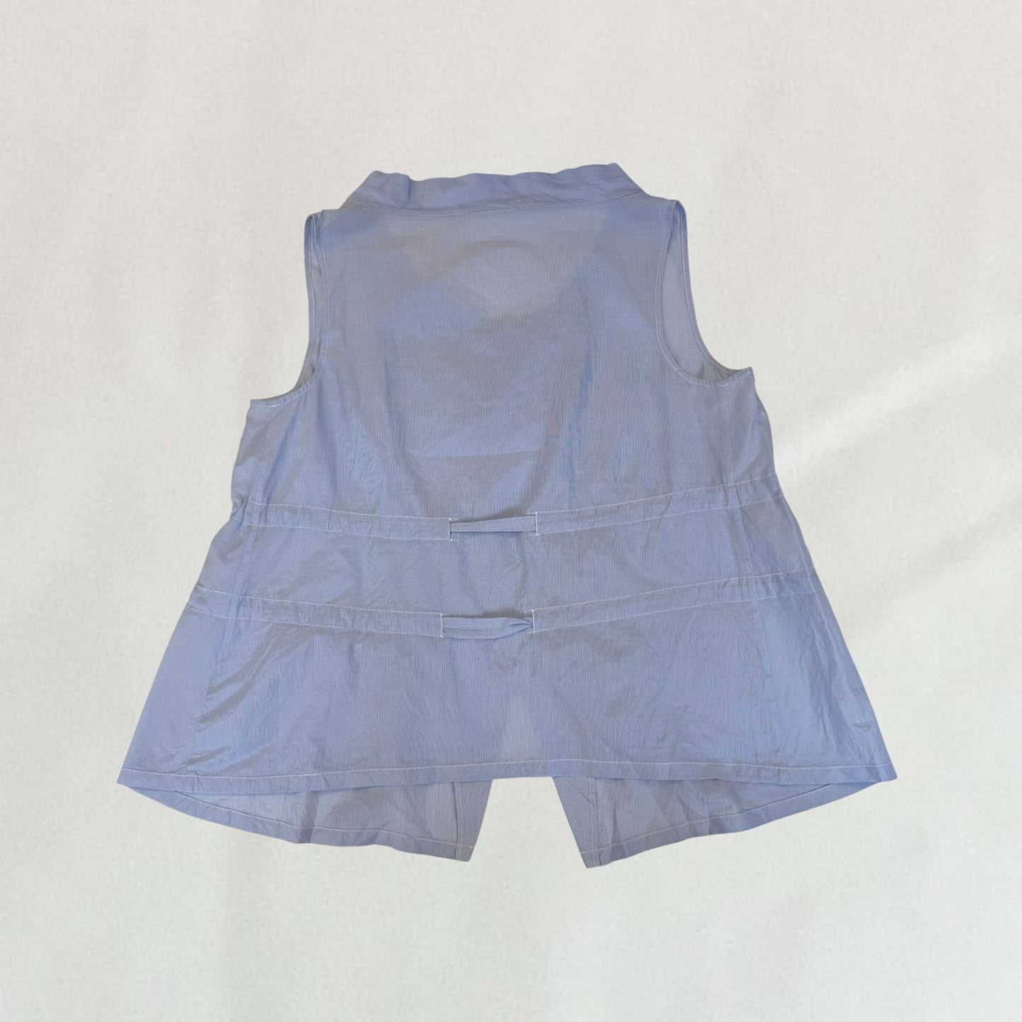 Marithé + François Girbaud gathered blouse