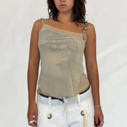Cop Copine double layered top
