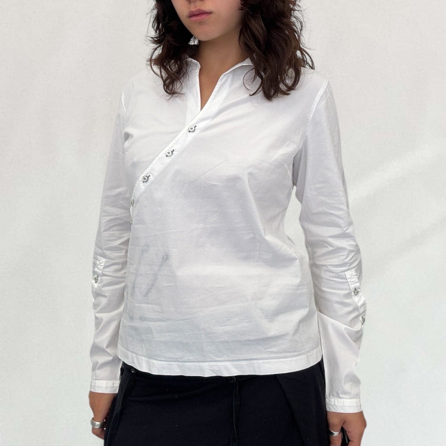 Cop Copine asymmetric shirt