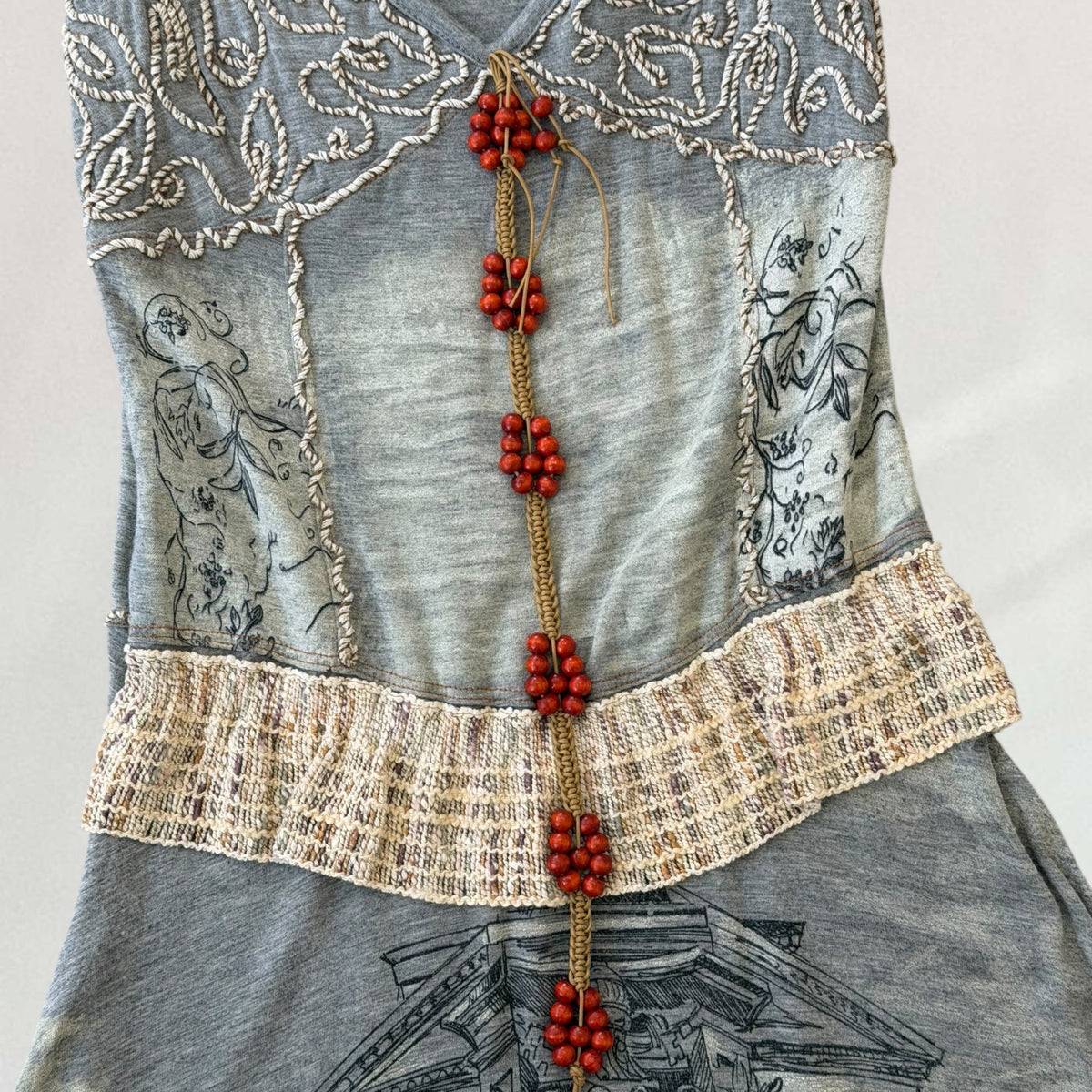 Save The Queen beaded dress