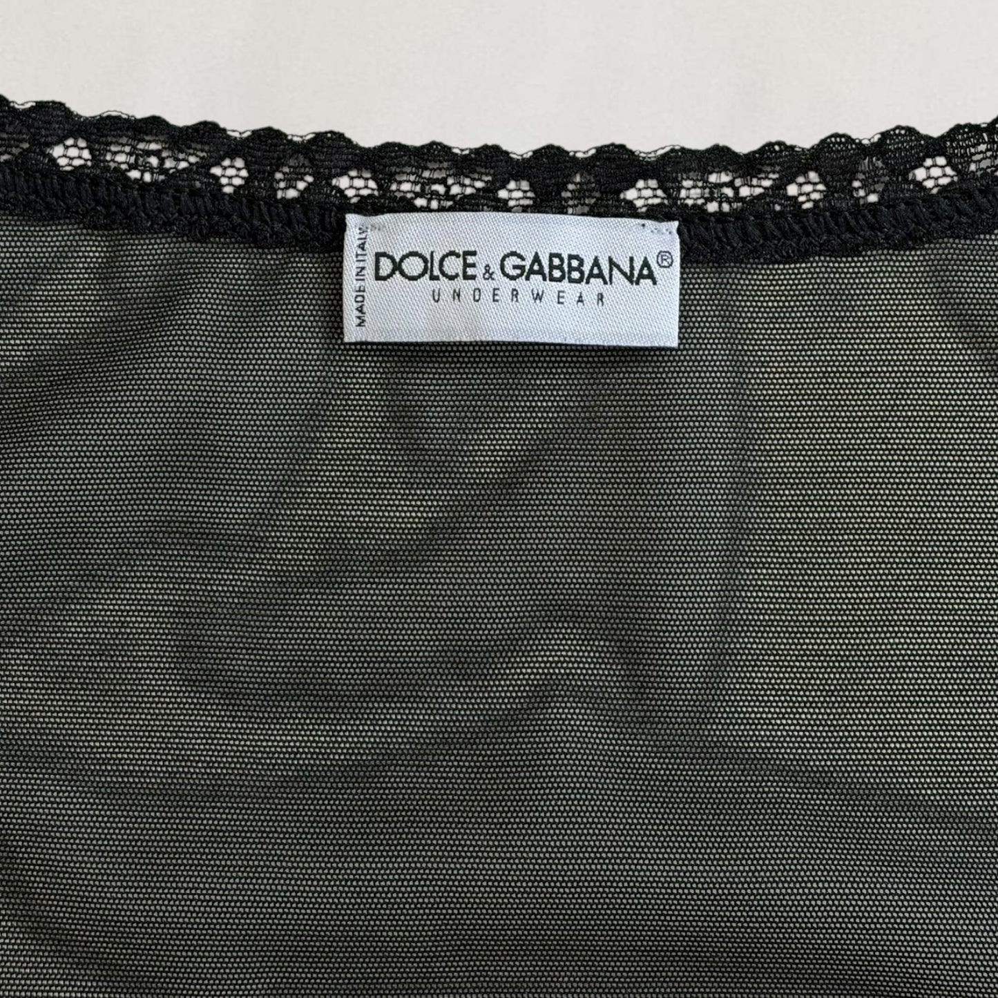 Dolce & Gabbana mesh tank