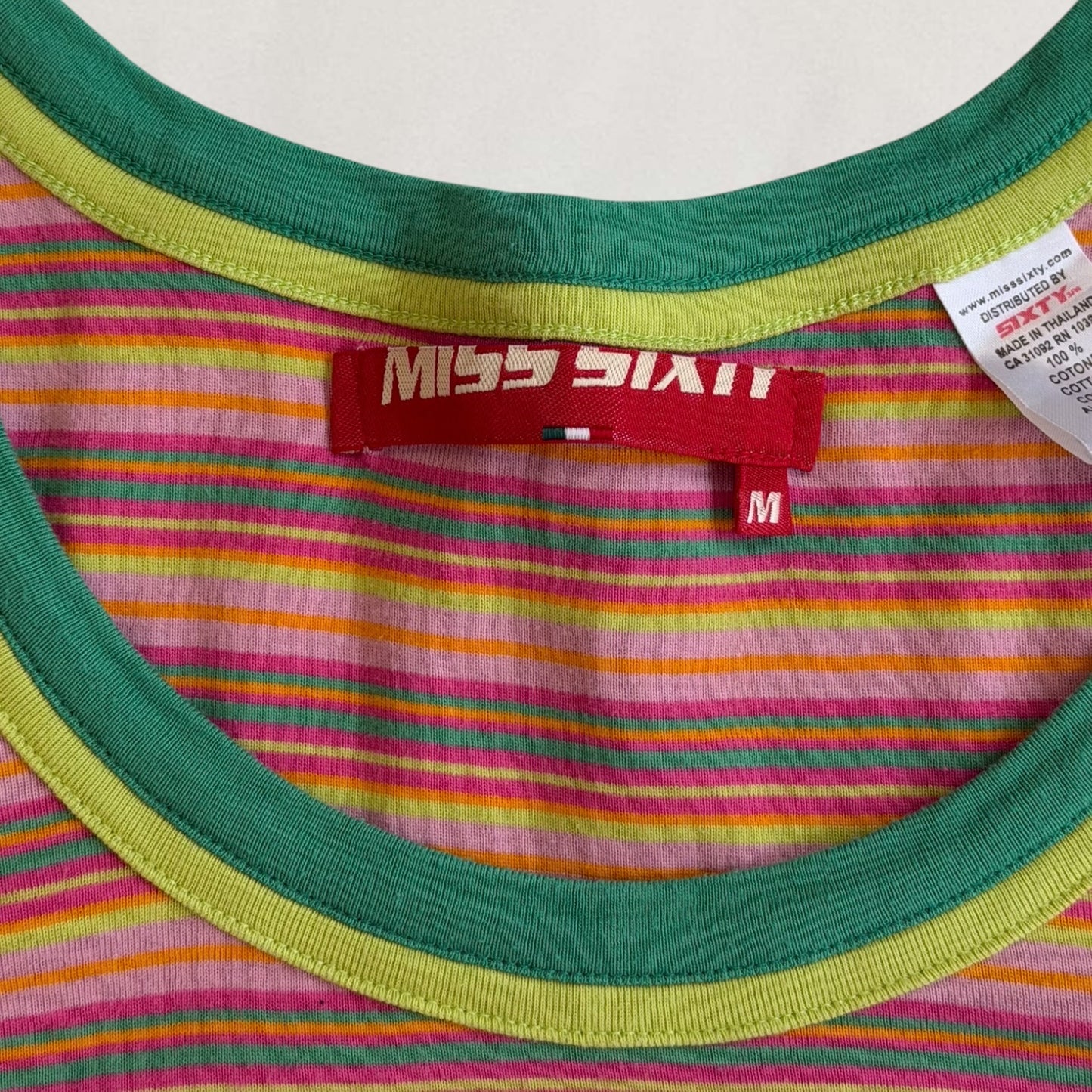 Miss Sixty striped tank