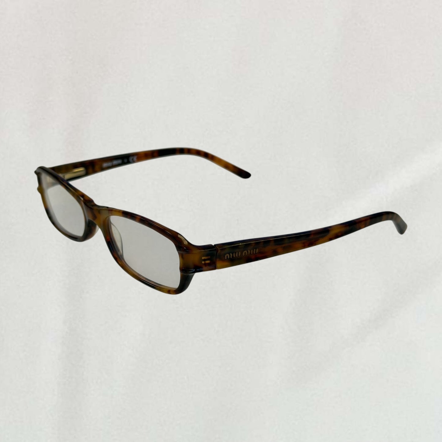 Miu Miu tortoiseshell glasses