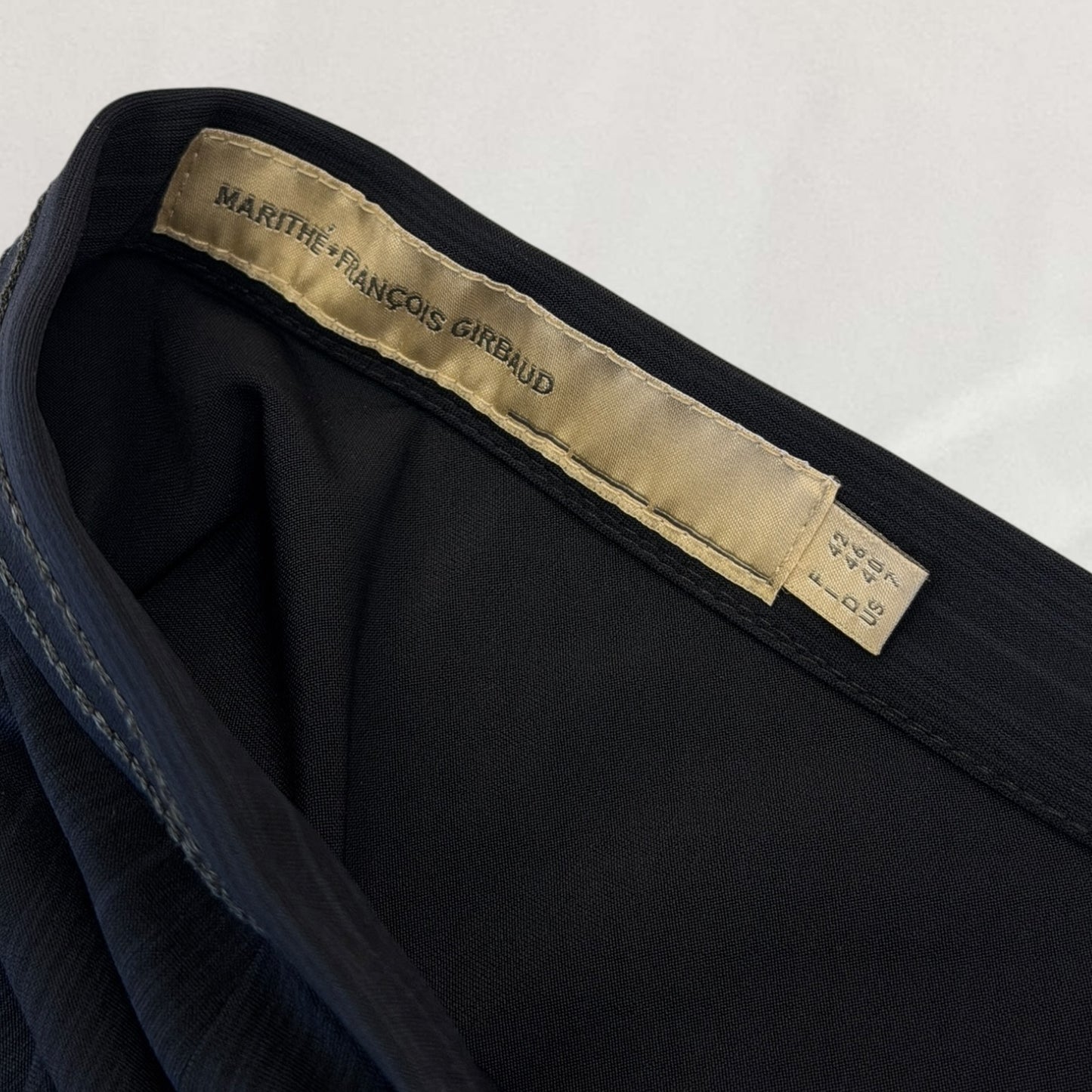 Marithé + François Girbaud asymmetric skirt