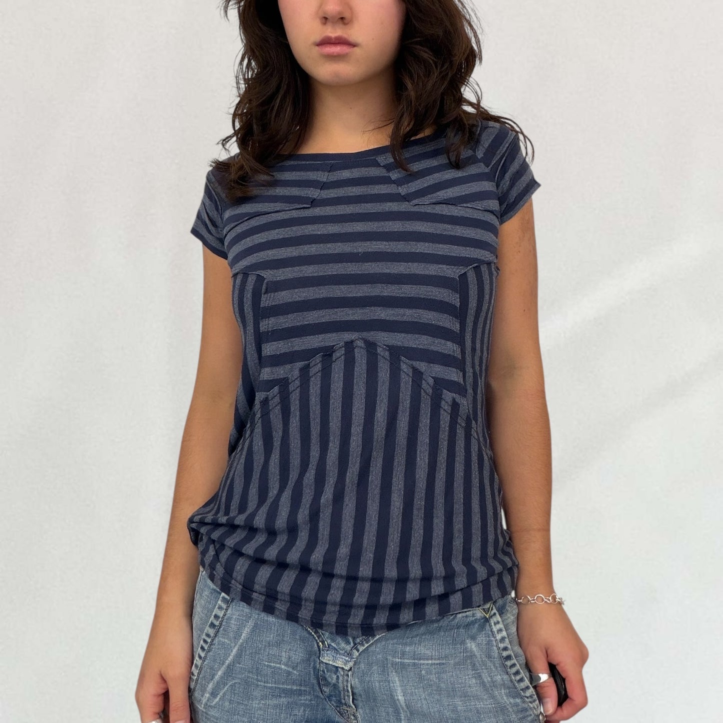Marithé + François Girbaud striped T-shirt