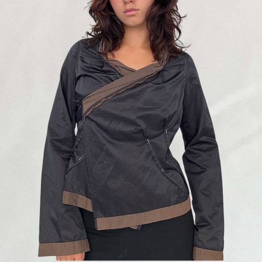 Cop Copine wrap top