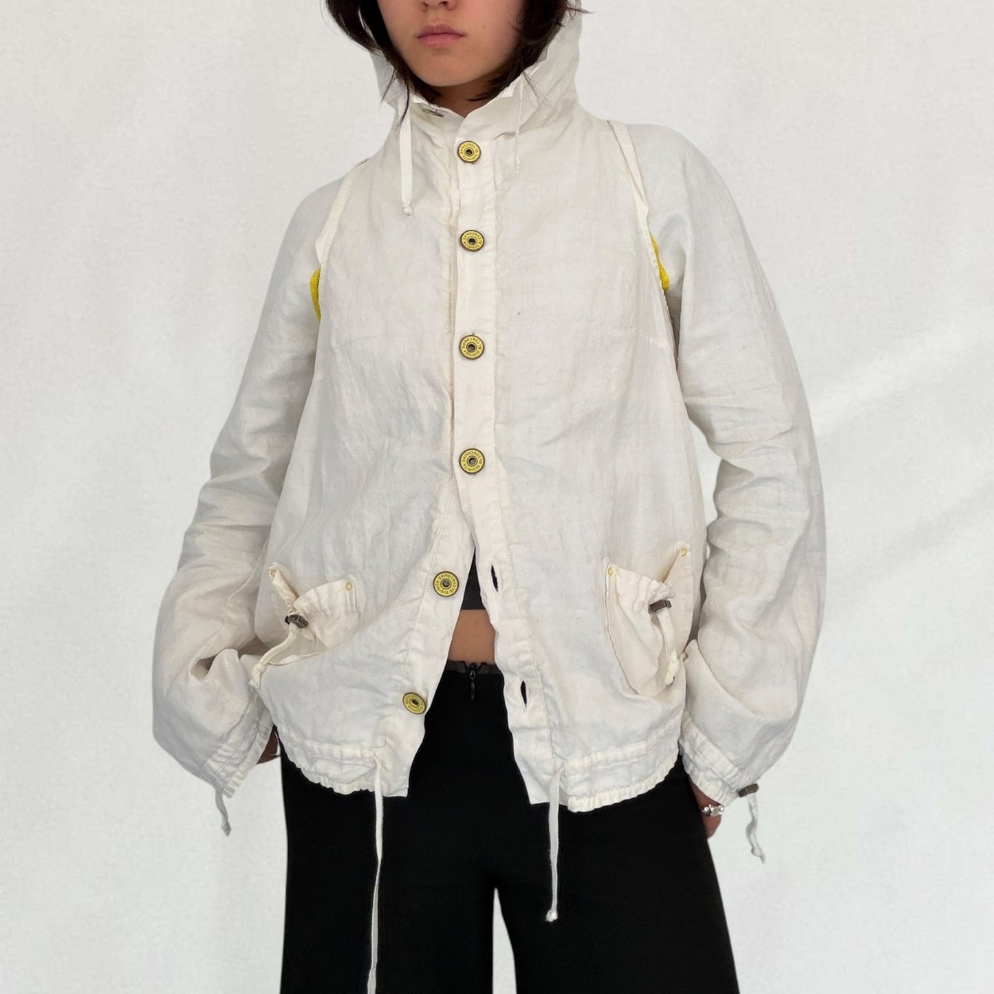 Cop Copine yellow jacket