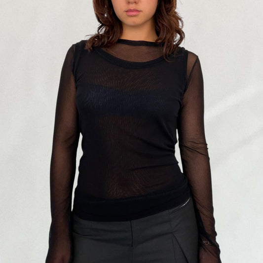 Jean Paul Gaultier mesh top