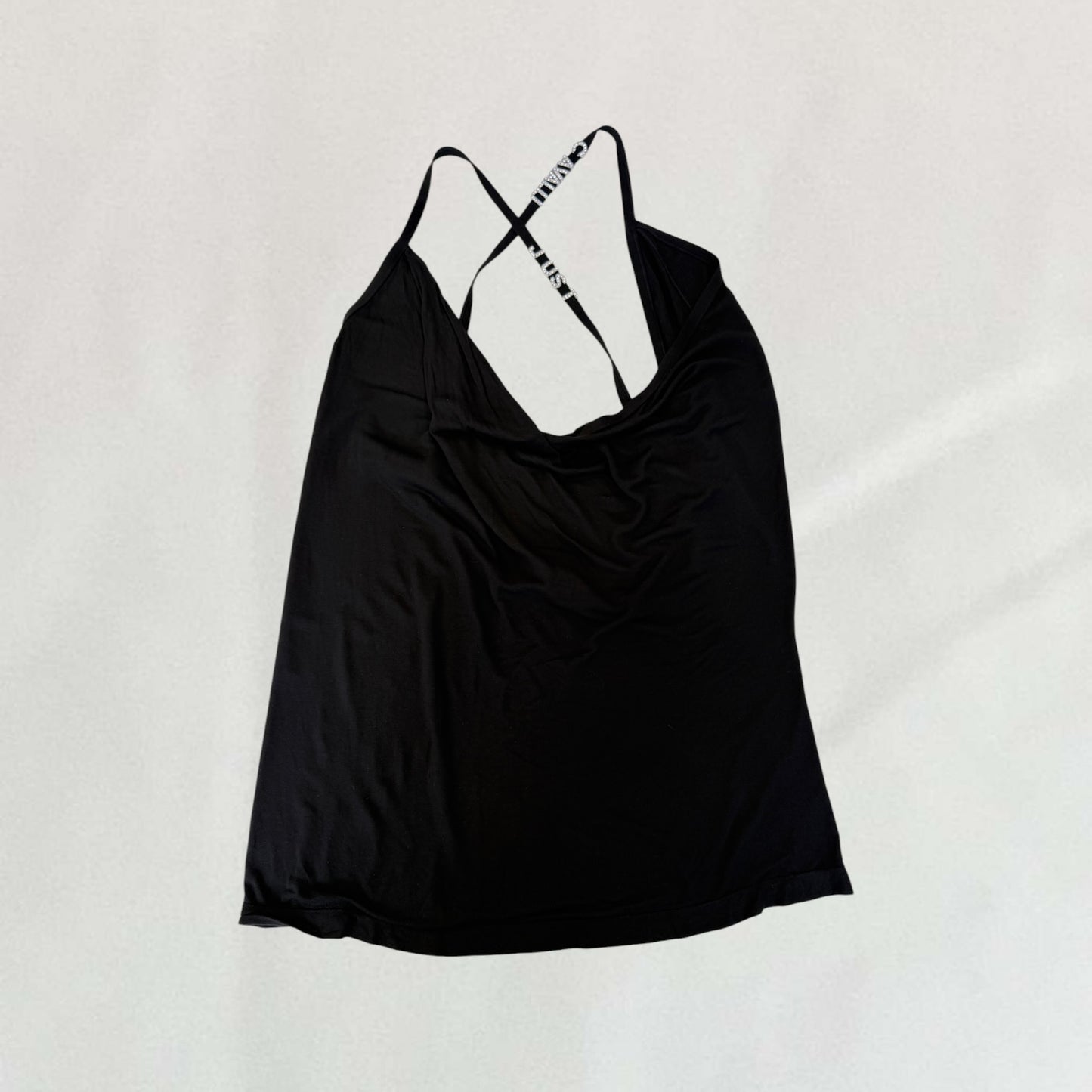 Roberto Cavalli cowl neck cami
