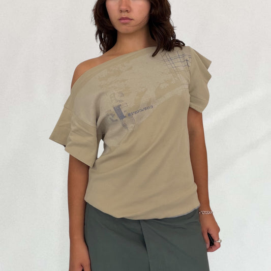 Cop Copine off the shoulder T-shirt