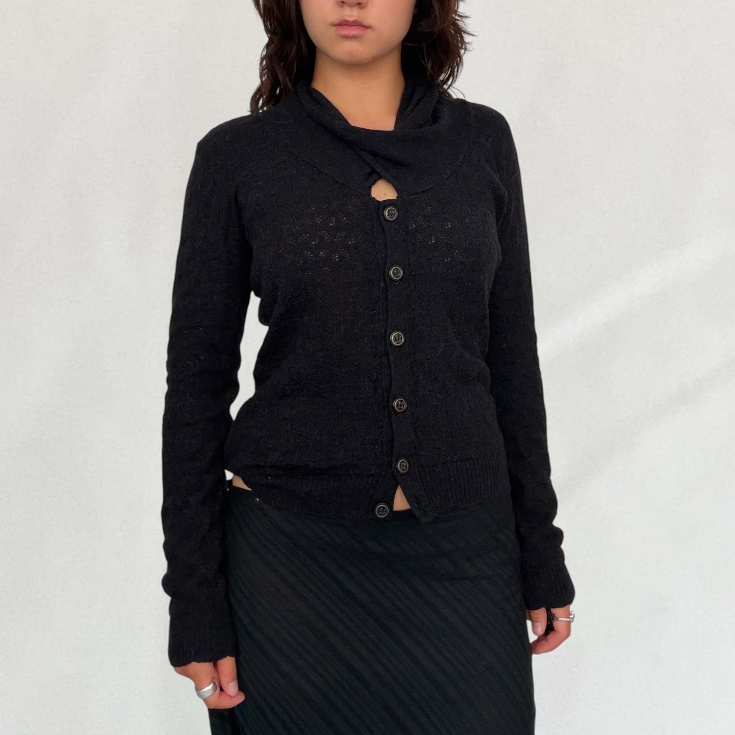 Dolce & Gabbana scarf cardigan