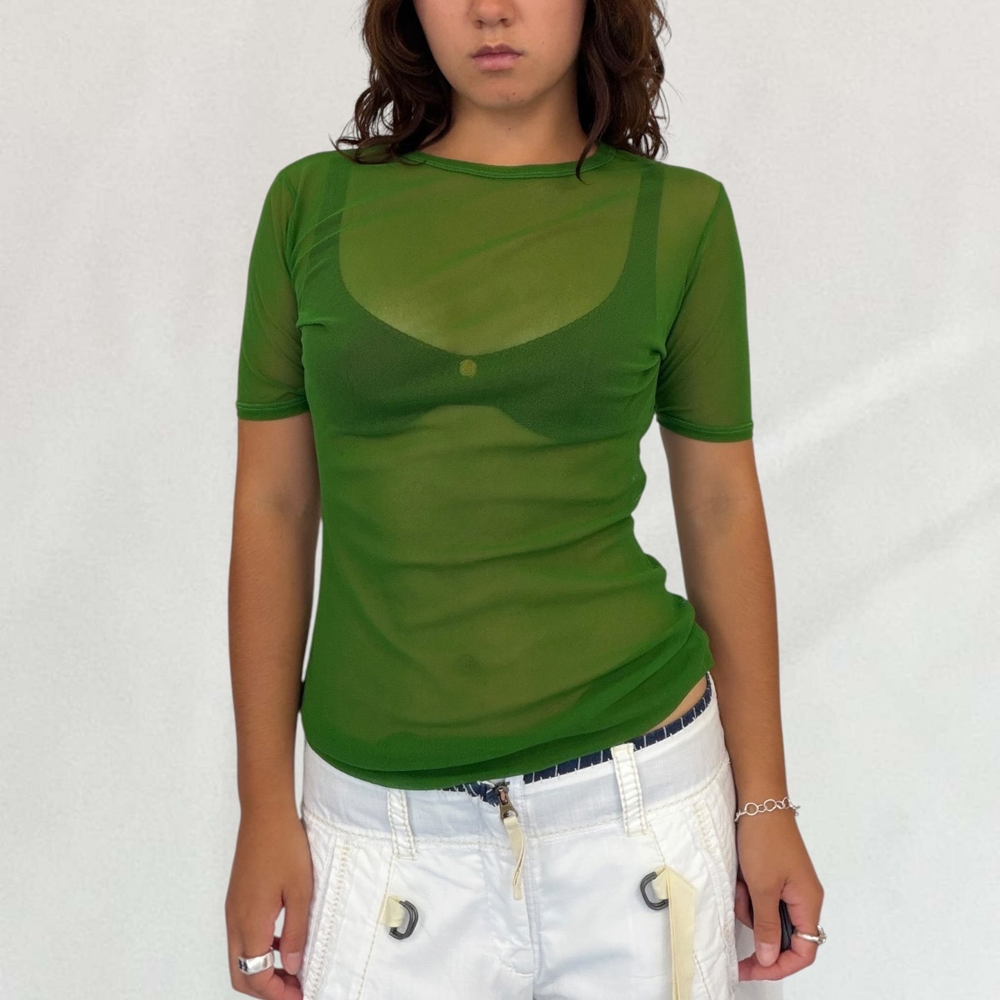 Jean Paul Gaultier mesh T-shirt