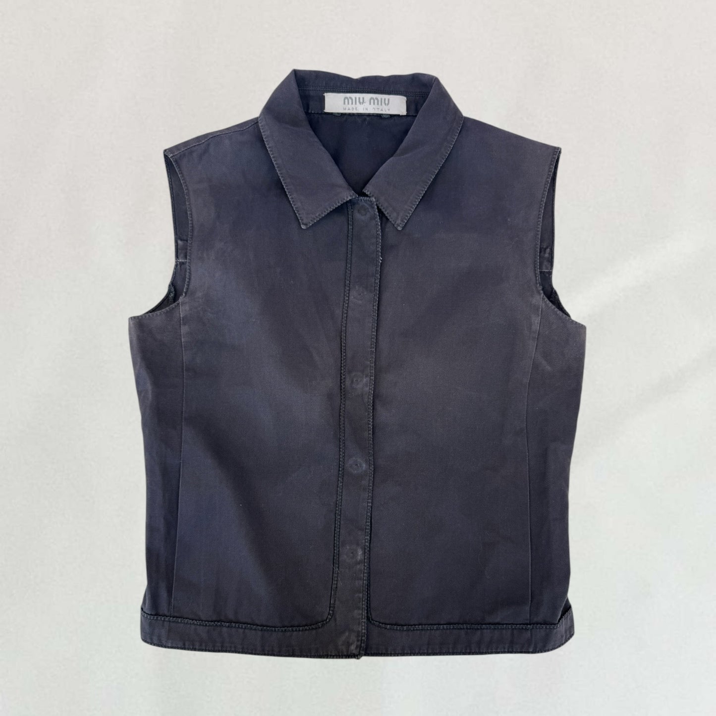 Miu Miu button-up vest