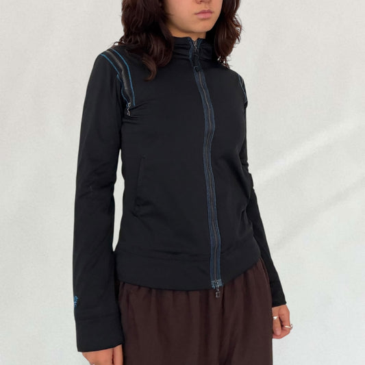 Marithé + François Girbaud zip up jumper