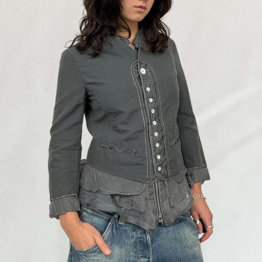 Marithé + François Girbaud double layer jacket