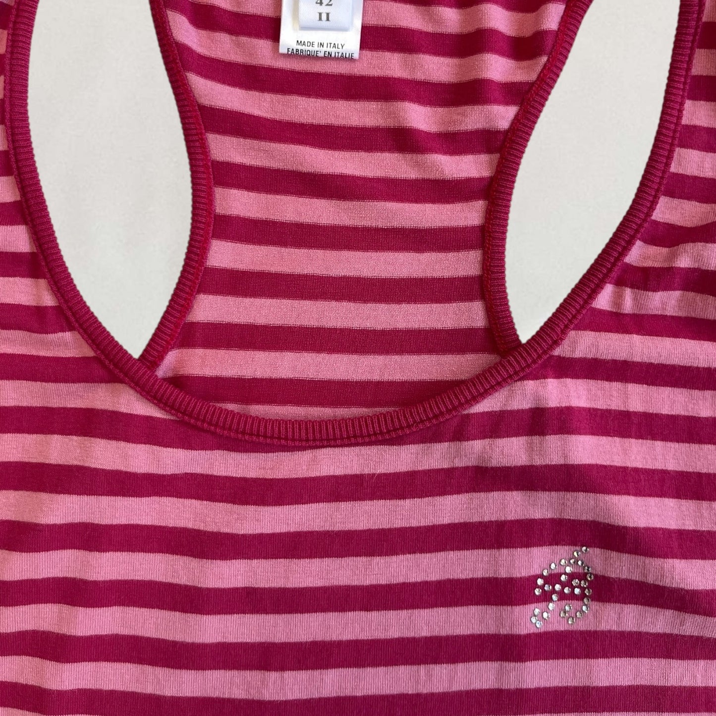 Blumarine striped vest