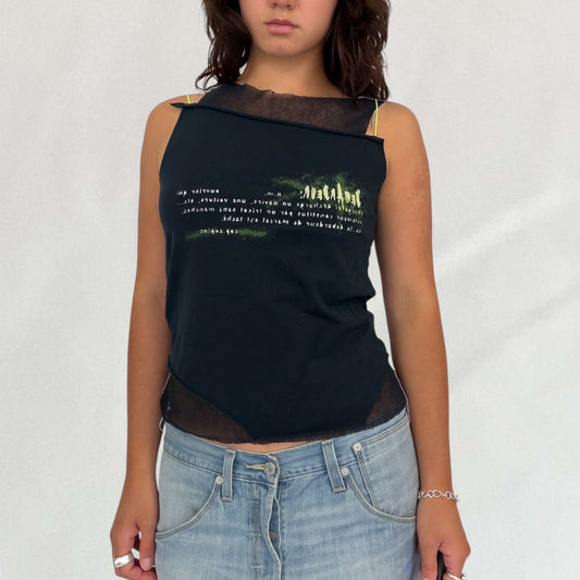 Cop Copine double layered top
