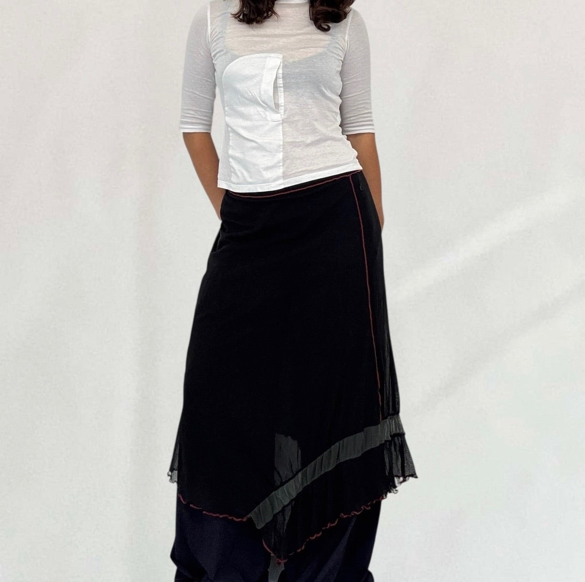 Cop Copine mesh skirt