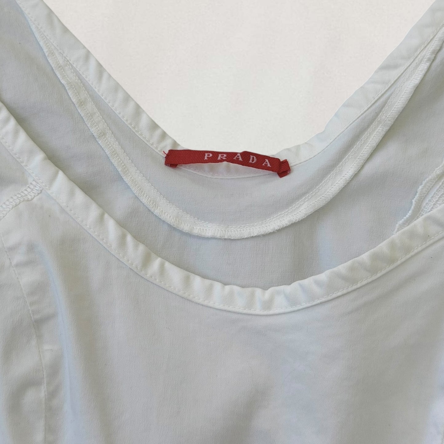 Prada fitted tank