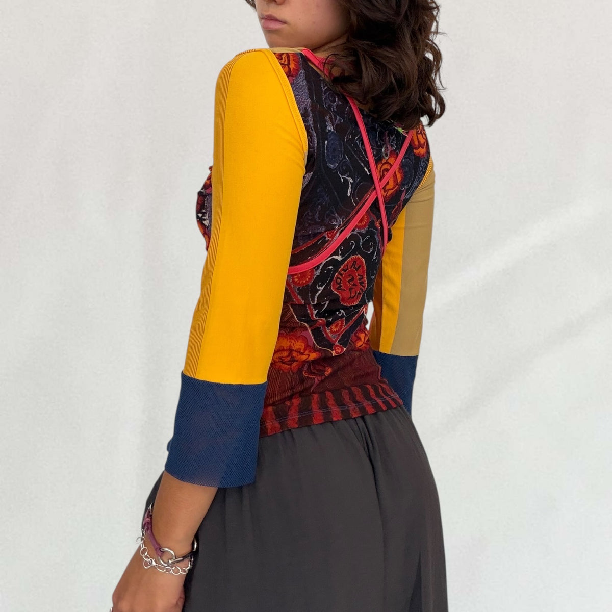 Save The Queen graphic print top