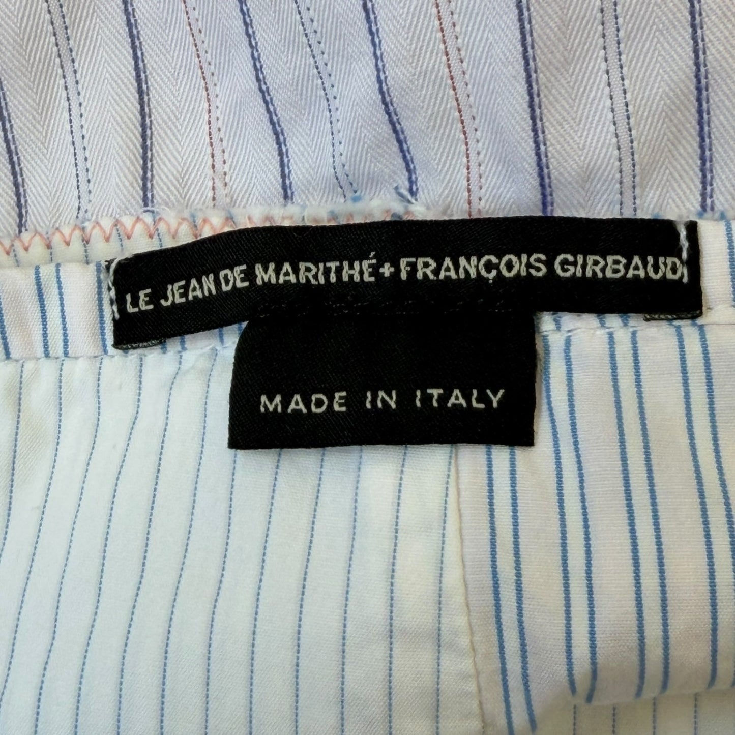 Marithé + François Girbaud striped skirt
