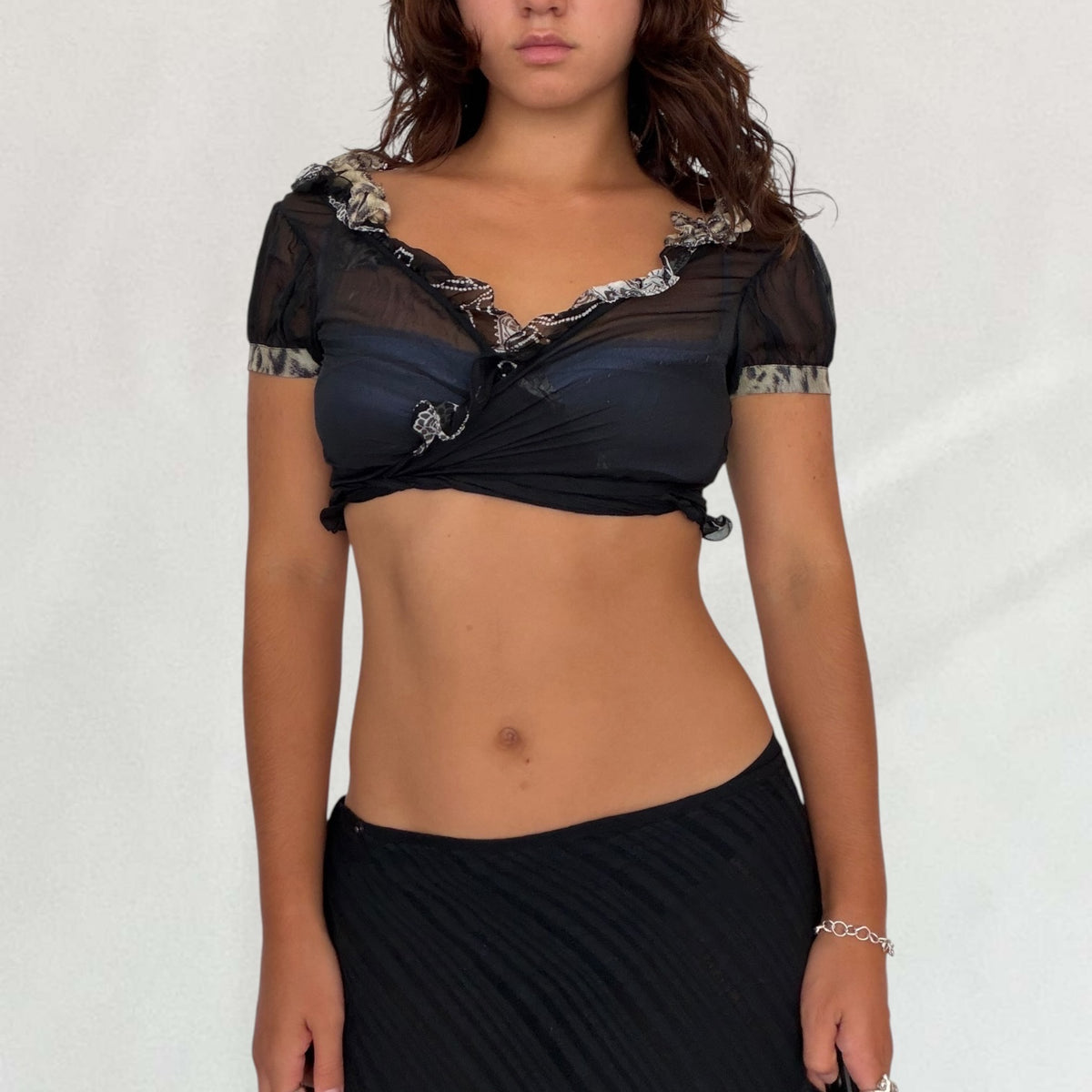 Roberto Cavalli wrap top