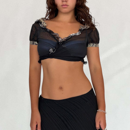 Roberto Cavalli wrap top