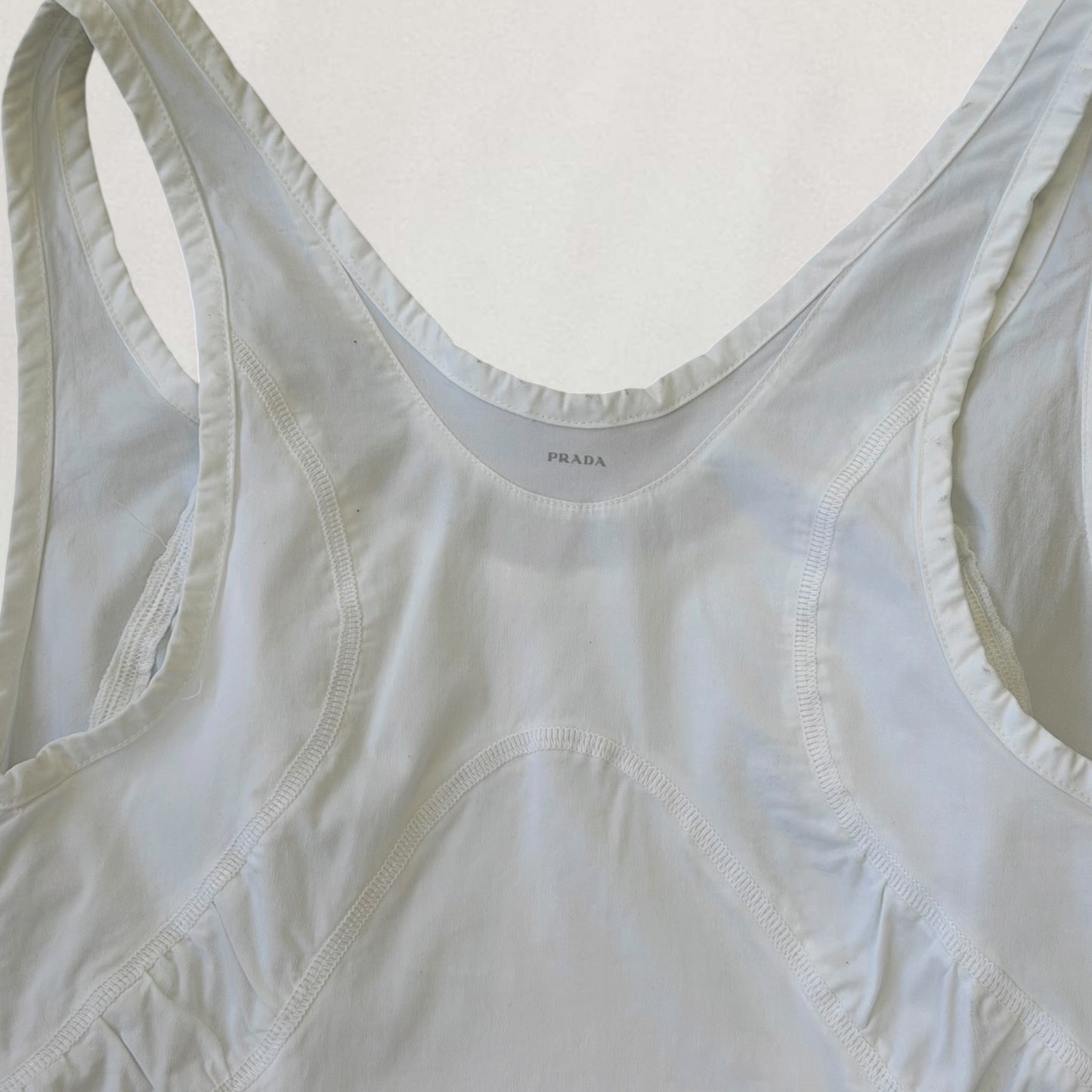 Prada fitted tank