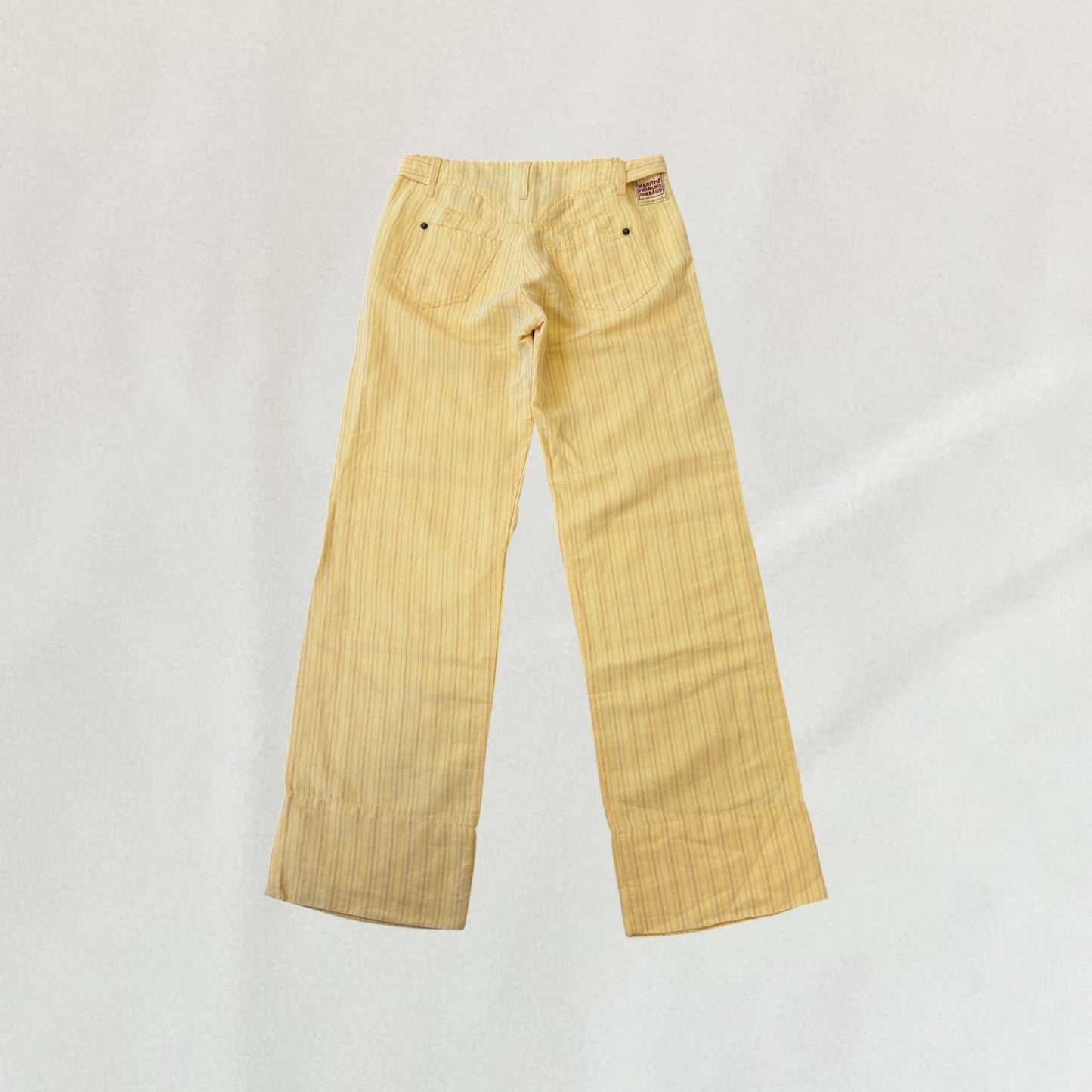 Marithé + François Girbaud buckle detail jeans