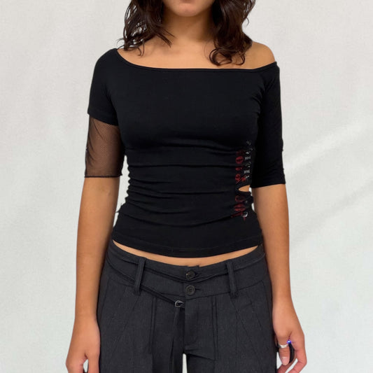 Cop Copine cut-out T-shirt