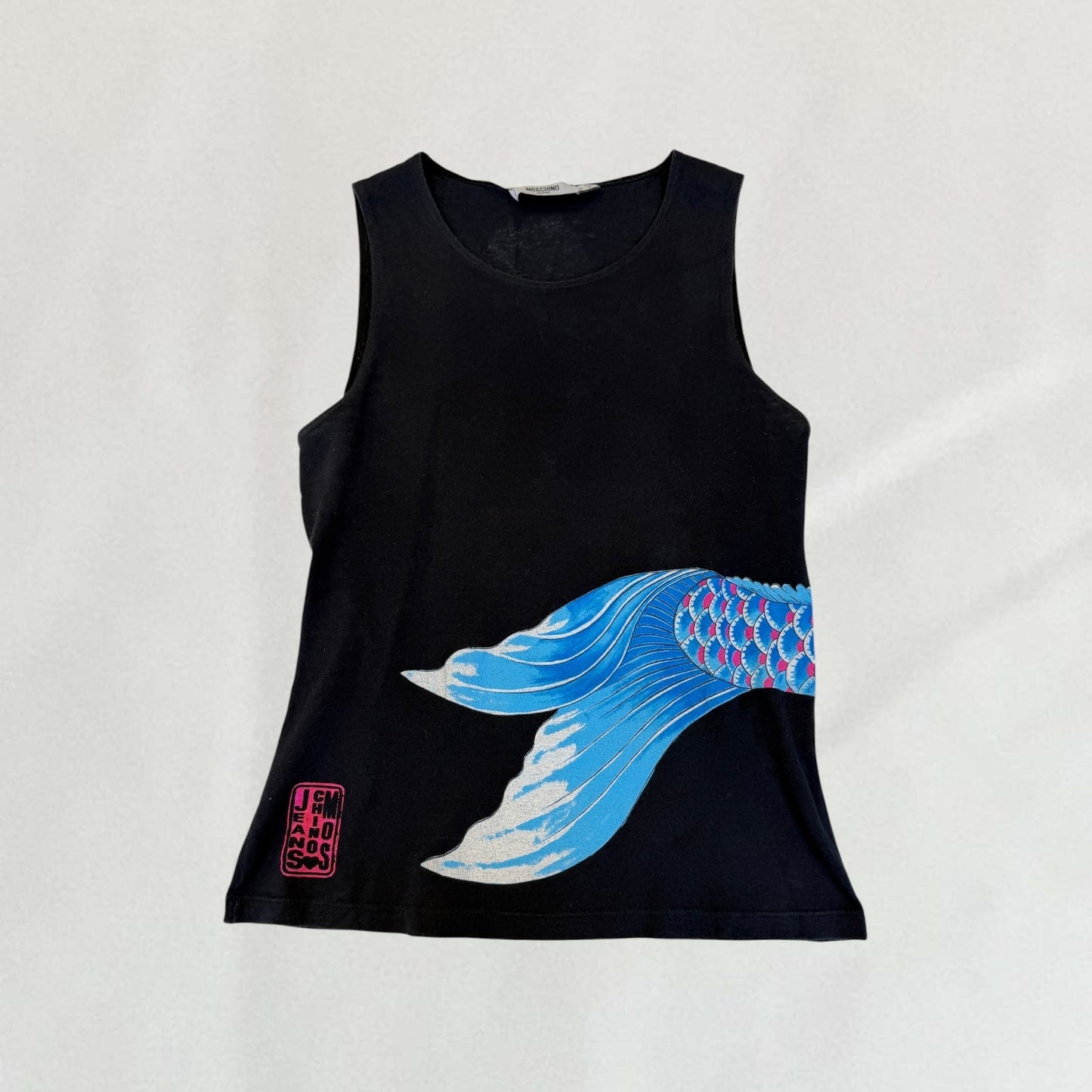 Moschino koi fish vest