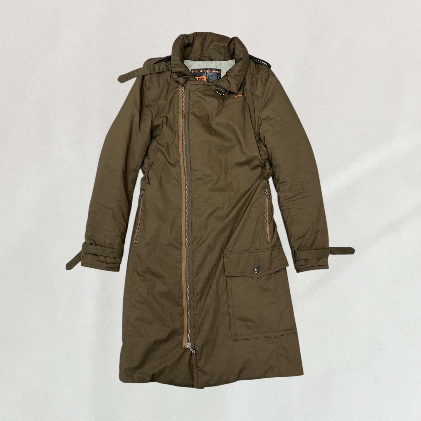 Cop Copine puffer trench