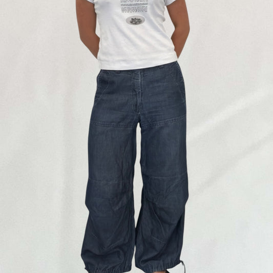 Marithé + François Girbaud wide leg trousers