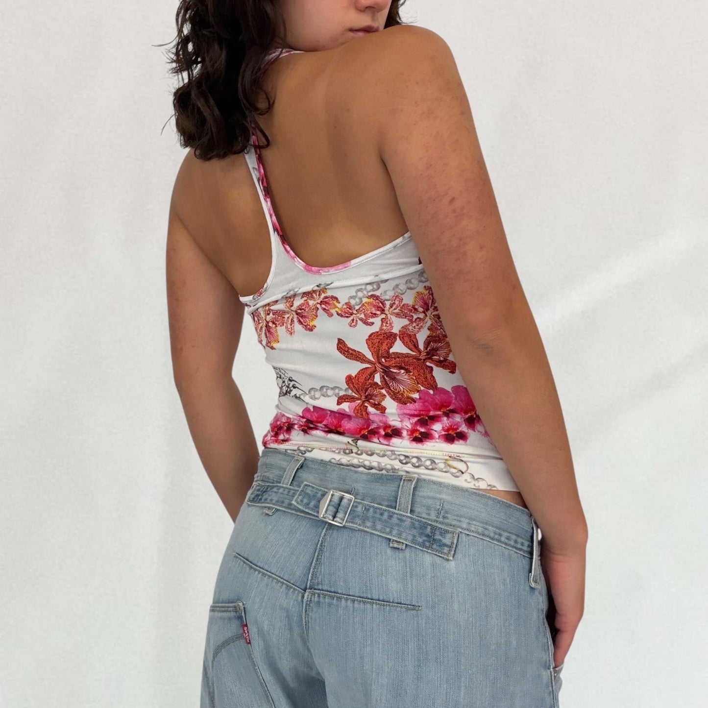 Roberto Cavalli floral vest