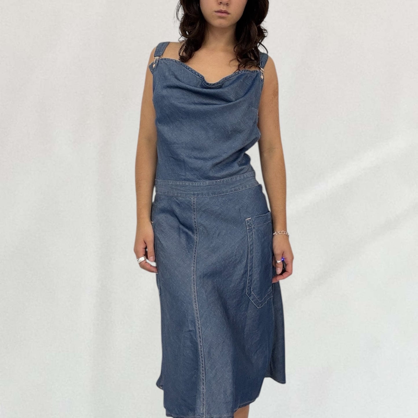 Jean Paul Gaultier dungaree dress