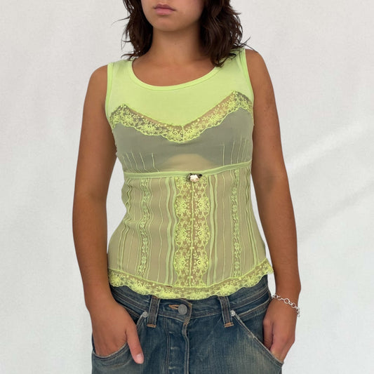 Dolce & Gabbana lace detail vest