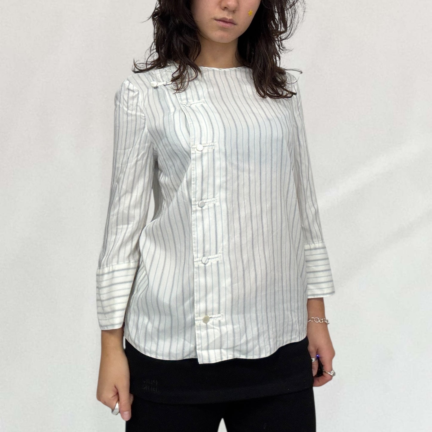 Prada asymmetric shirt