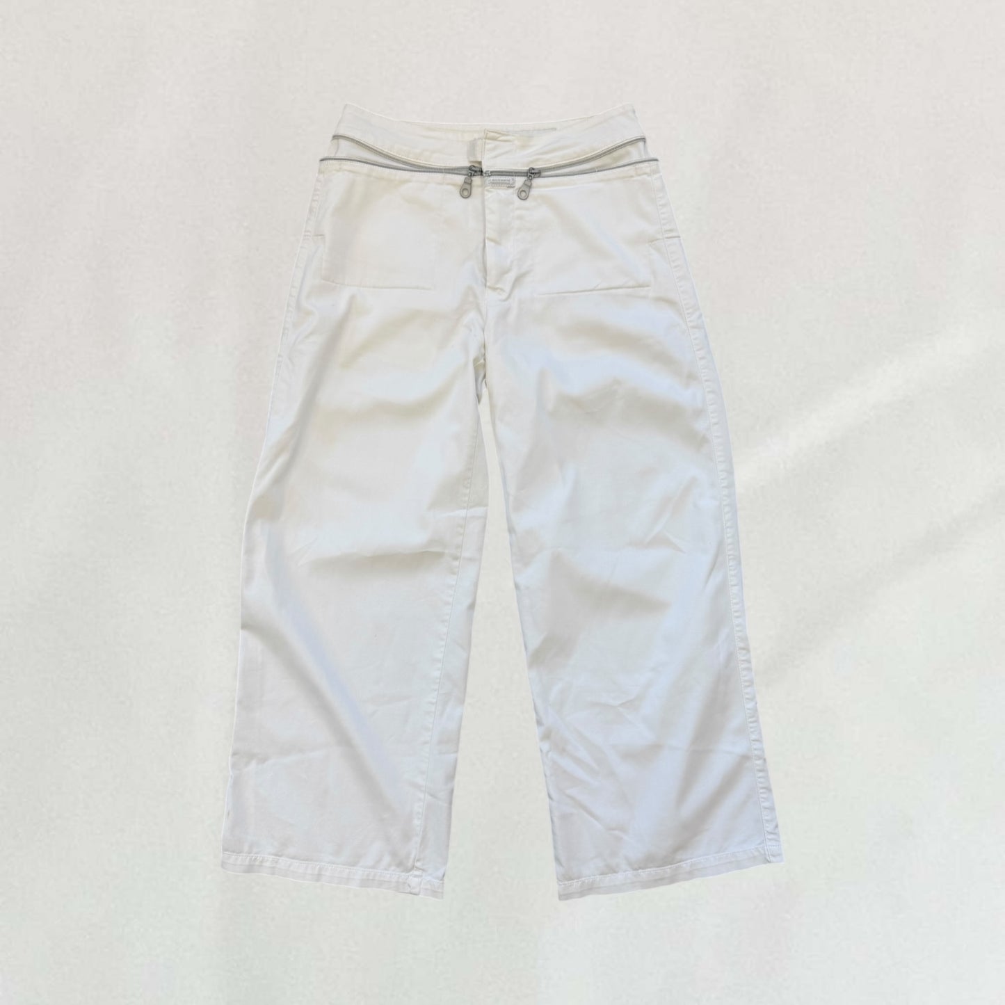 Marithé + François Girbaud wide leg trousers