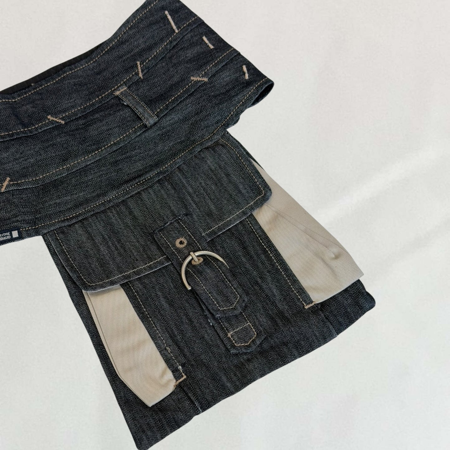 Marithé + François Girbaud pouch belt