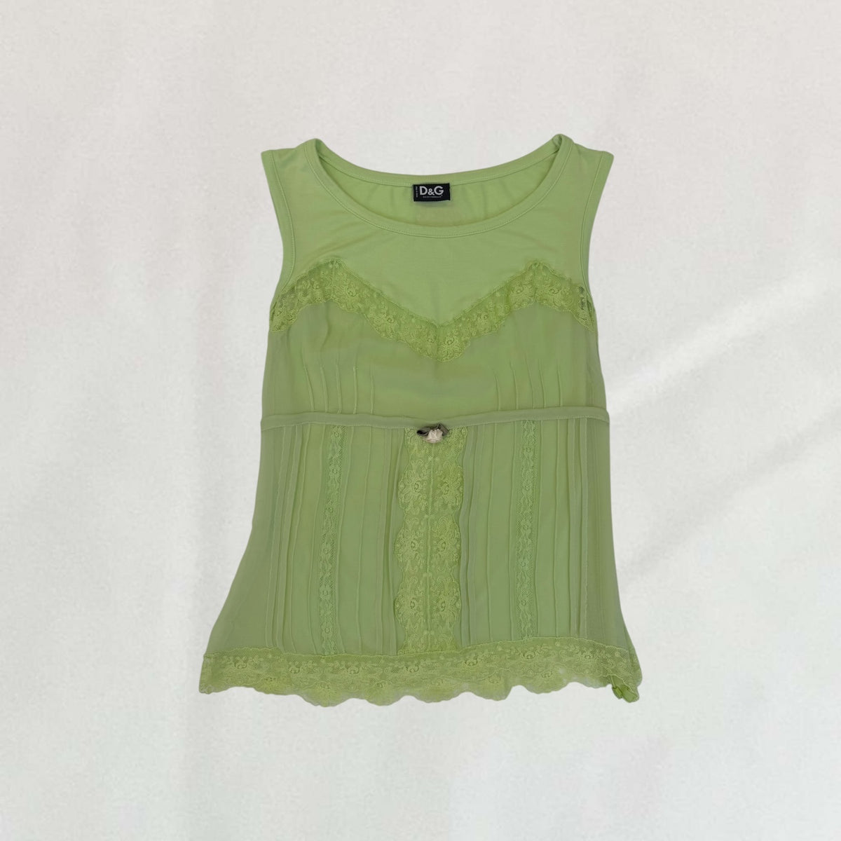 Dolce & Gabbana lace detail vest