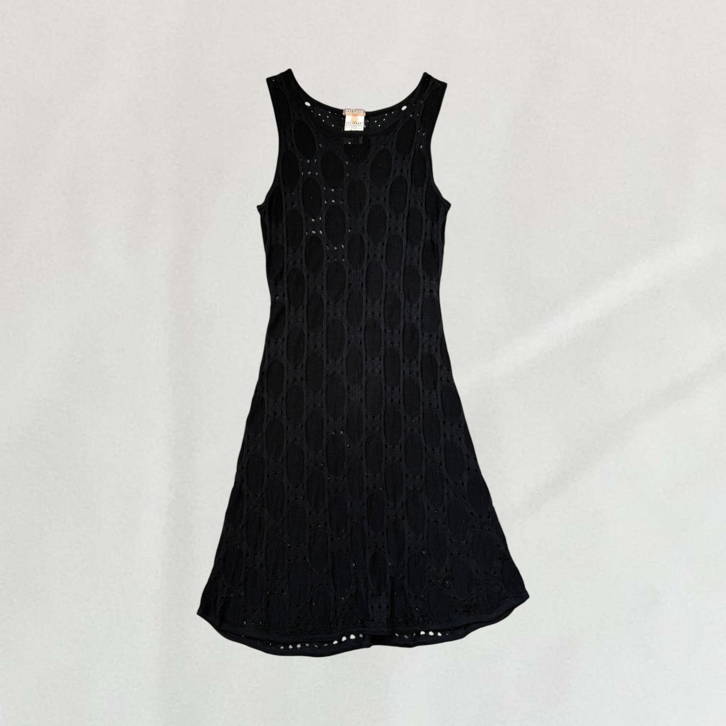 John Galliano knitted dress