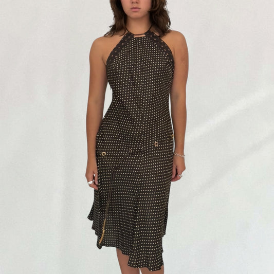 Jean Paul Gaultier polka dot dress