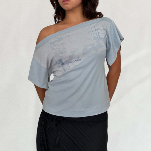 Cop Copine off the shoulder T-shirt