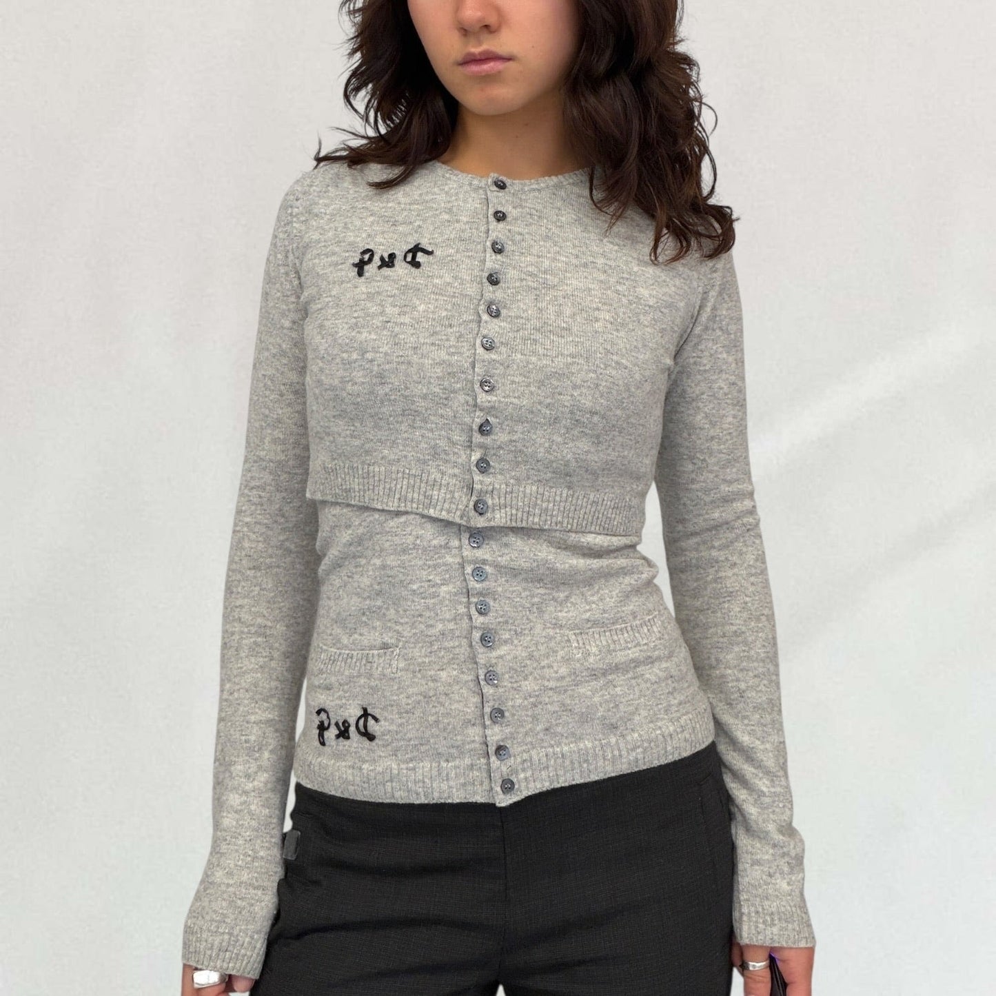 Dolce & Gabbana knitted top & cardigan