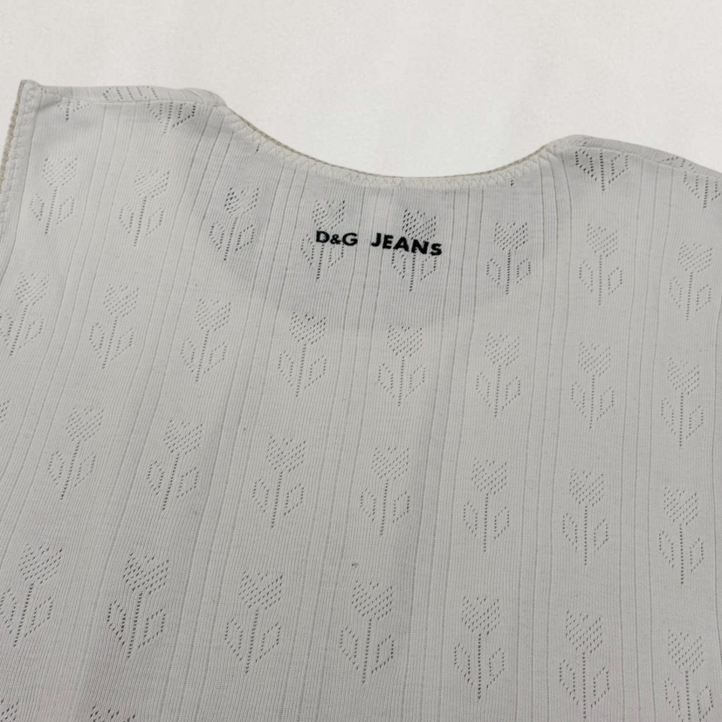 Dolce and Gabbana tulip vest