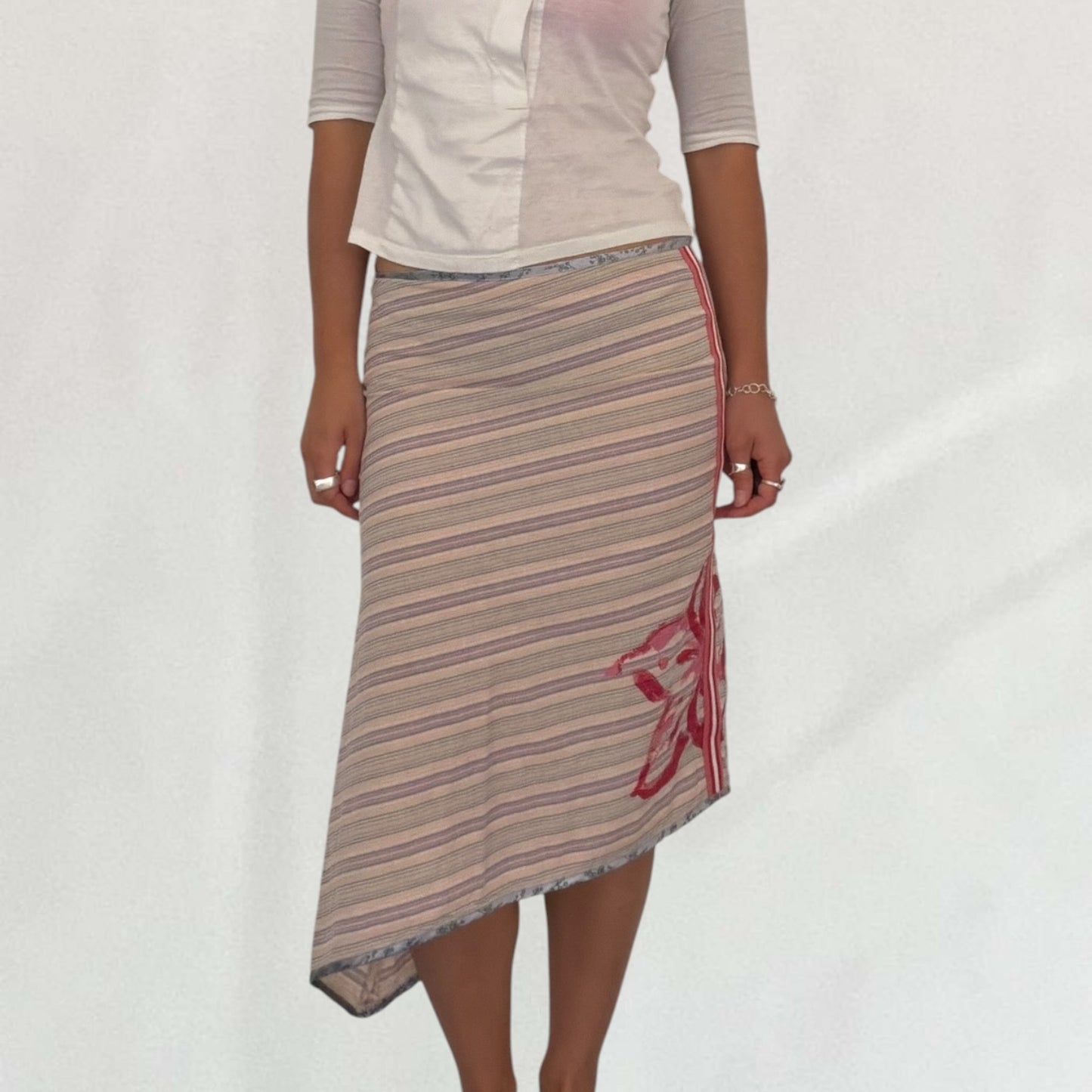 Cop Copine asymmetric skirt
