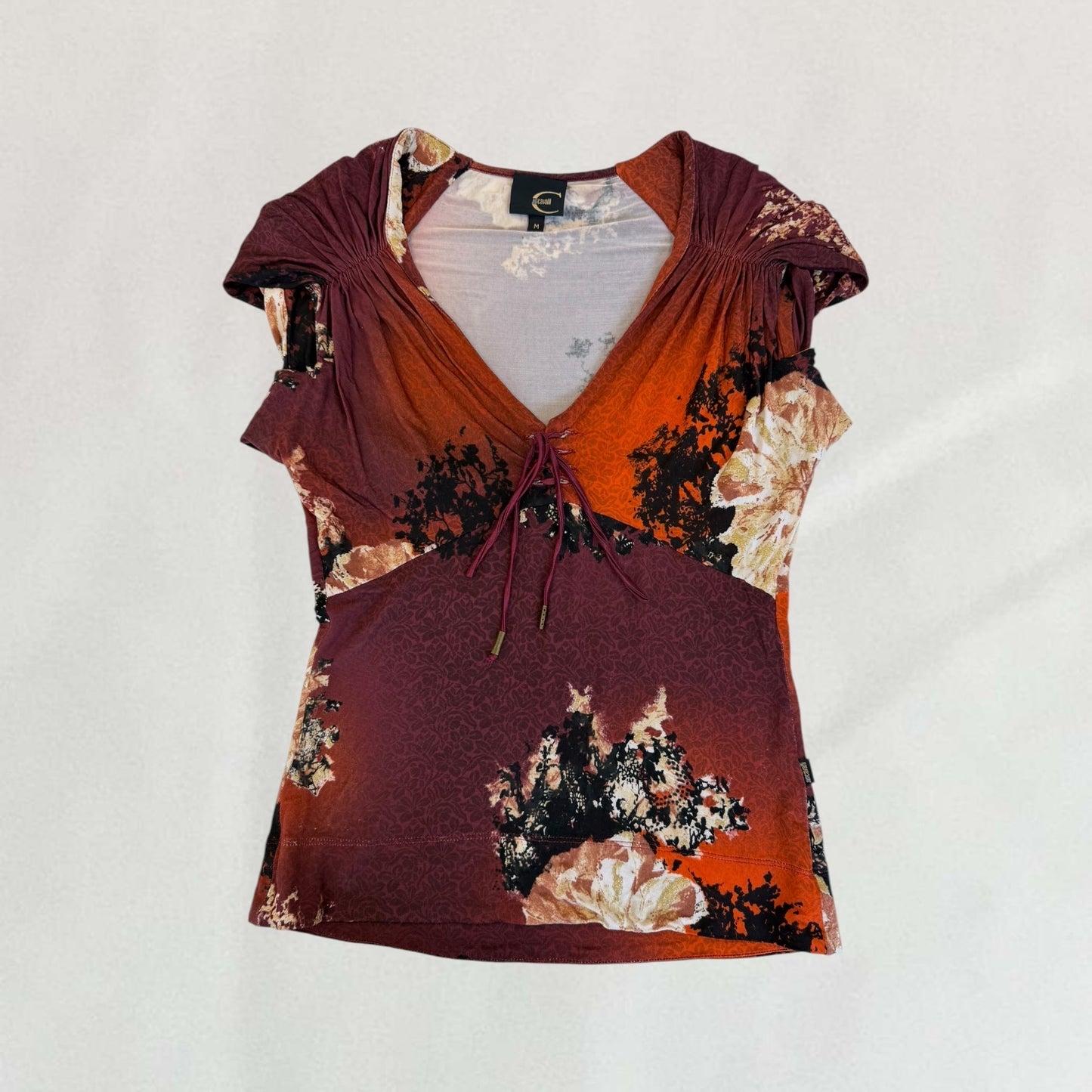 Roberto Cavalli floral print T-shirt