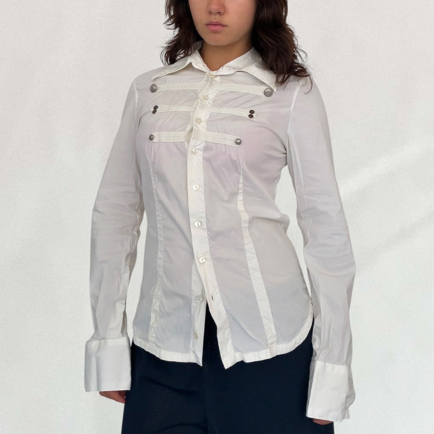 Miss Sixty military style shirt