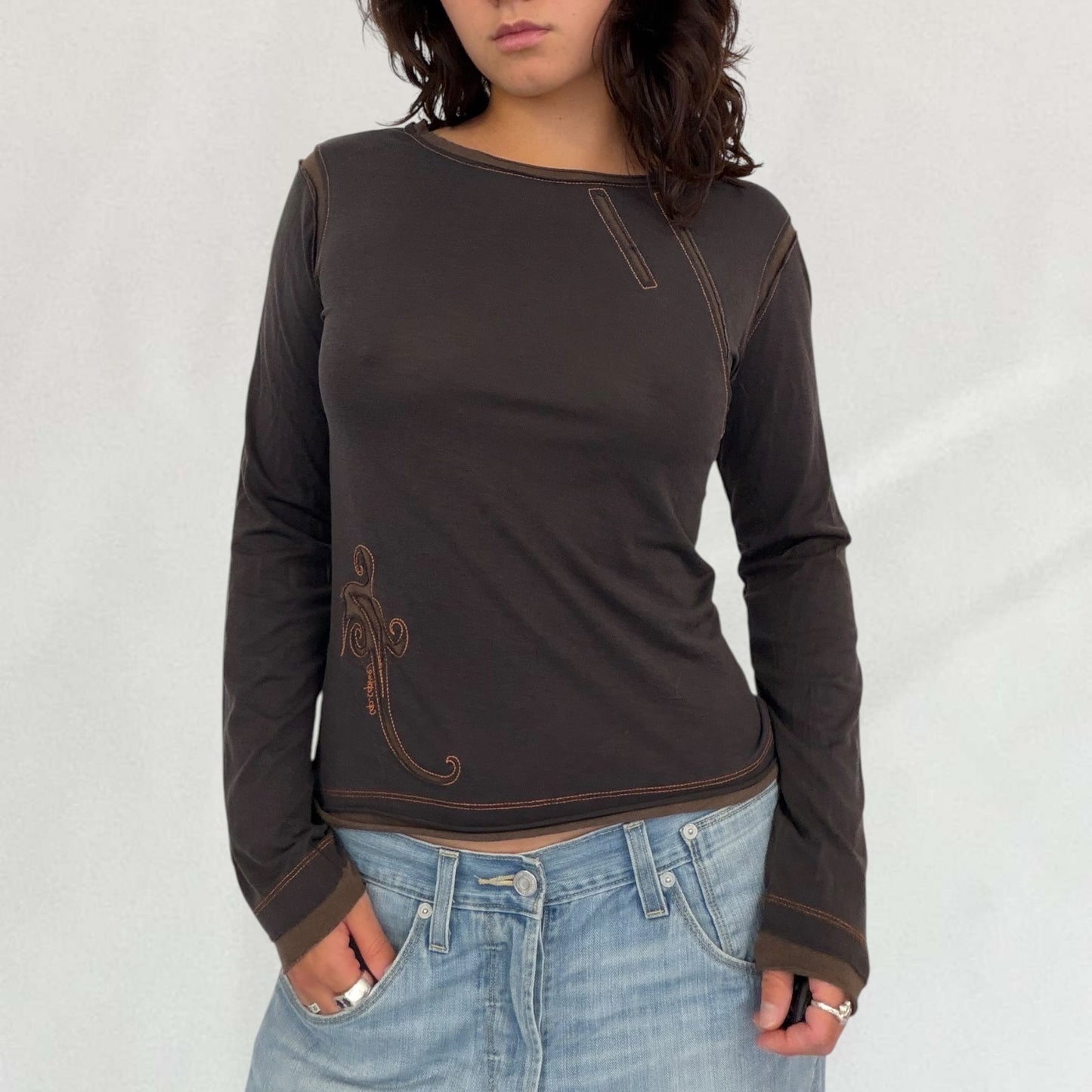 Cop Copine long sleeve top