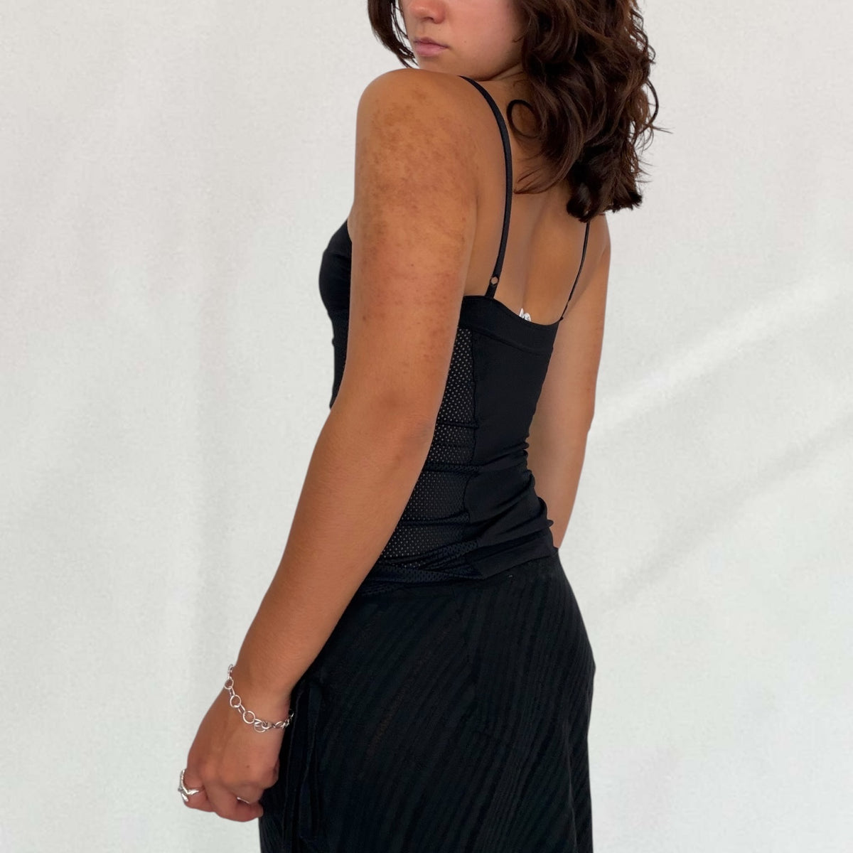Marithé + François Girbaud netted top